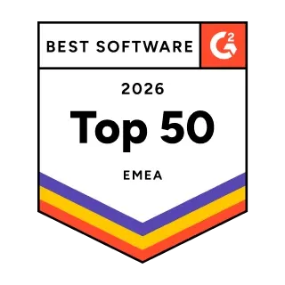 G2 Best Software 2026 Top 50 EMEA