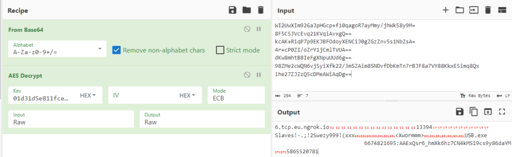 Xworm reverse-engineering