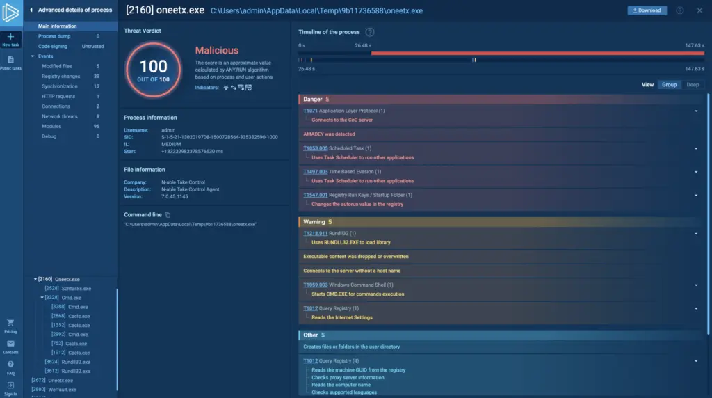 Any.Run - An Interactive Malware Analysis Tool - Is Now Open To