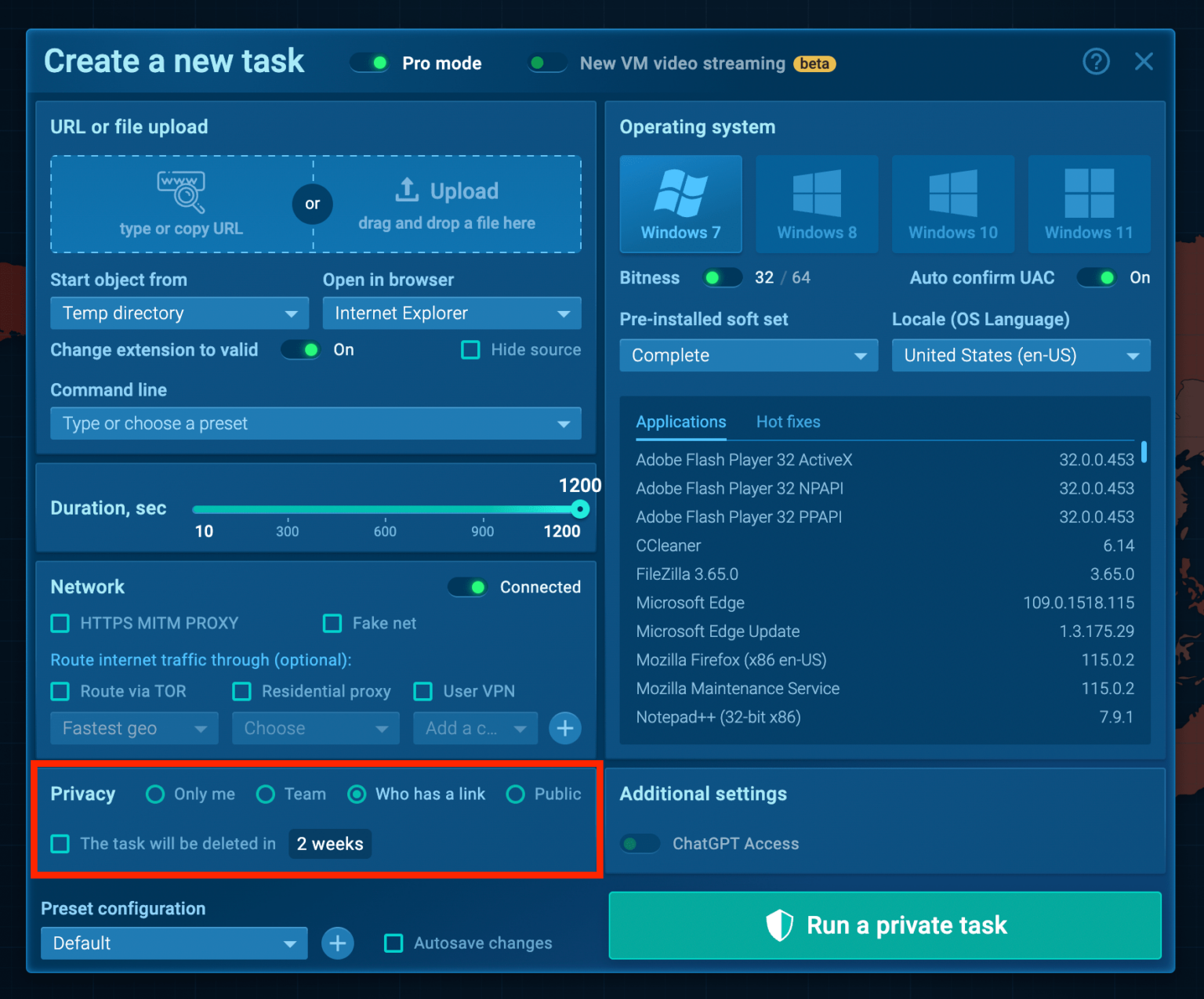How to Create a Task in ANY.RUN:a Step-by-Step Guide