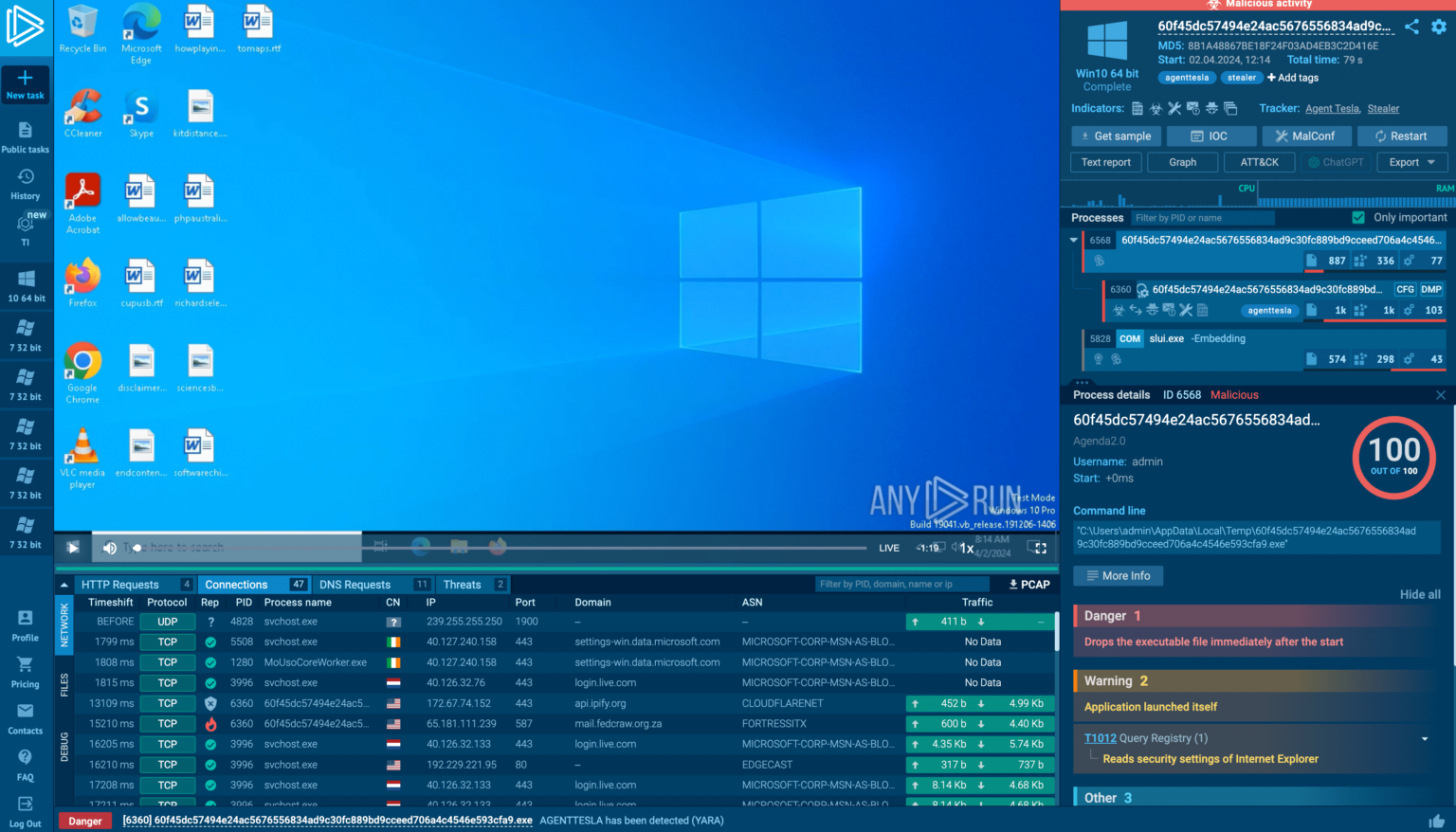 ANY.RUN malware sandbox gives immediate access to valuable threat data 
