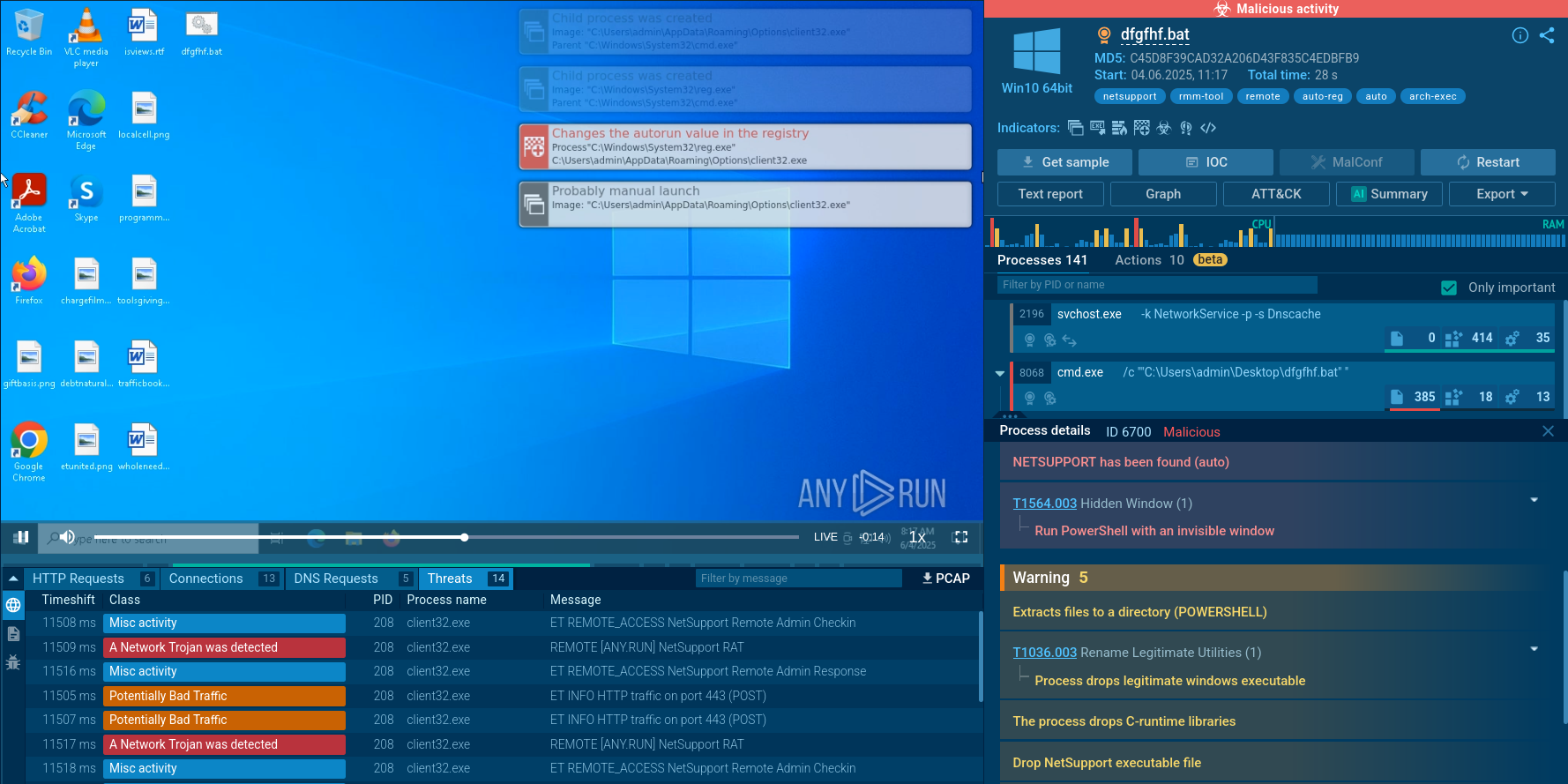 3 Cyber Attacks in June 2025: Remcos, NetSupport RAT, and more
