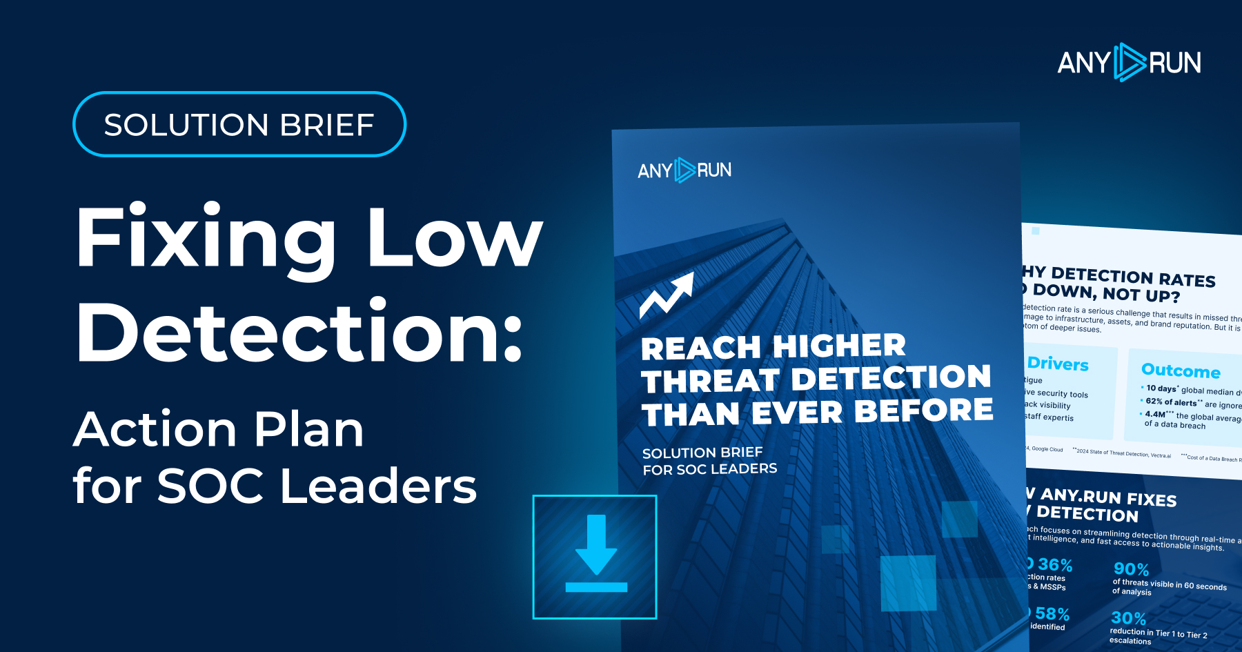 Higher Threat Detection Than Ever Before: Solution Brief for SOC Leaders