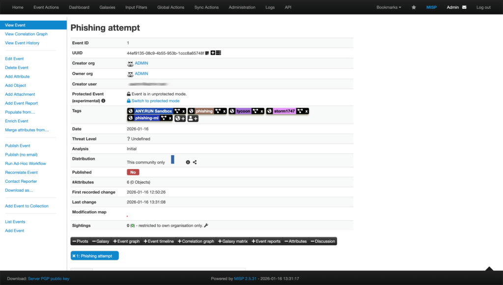 ANY.RUN Sandbox & MISP Integration: Confirm Alerts Faster, Stop Incidents Early 