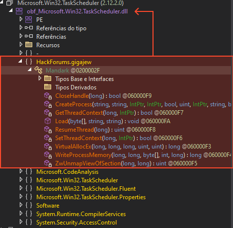 DLL bypasses schtasks.exe