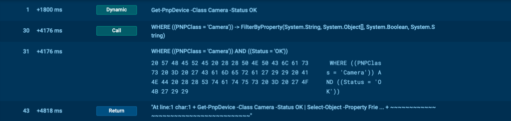 Checks for available and operational camera hardware