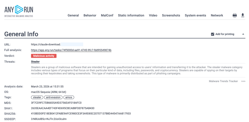 Auto-generated report for faster response