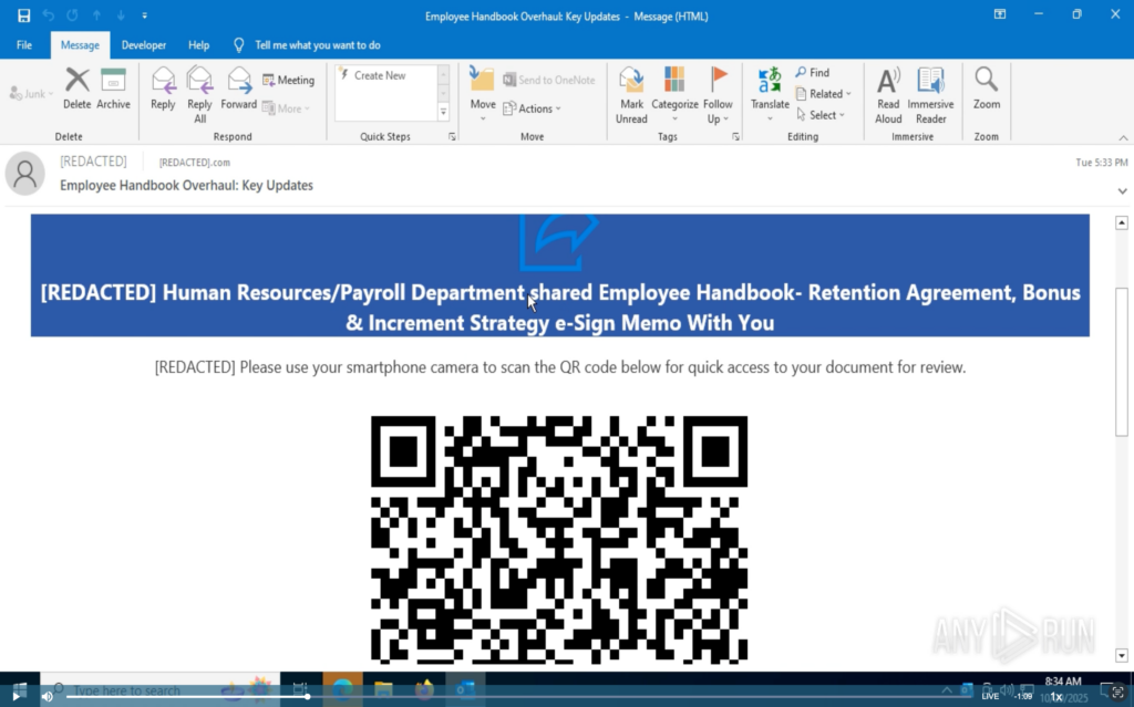 Multi-stage phishing attack 