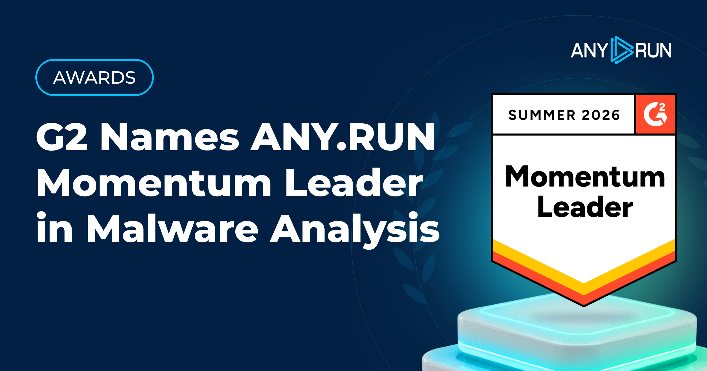 ANY.RUN Named a Malware Analysis Leader in G2 Rankings