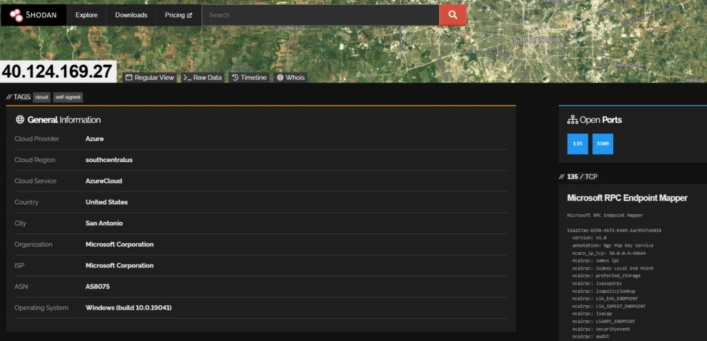 Passive infrastructure fingerprinting via Shodan tied the malware's build environment directly to its live delivery server.
