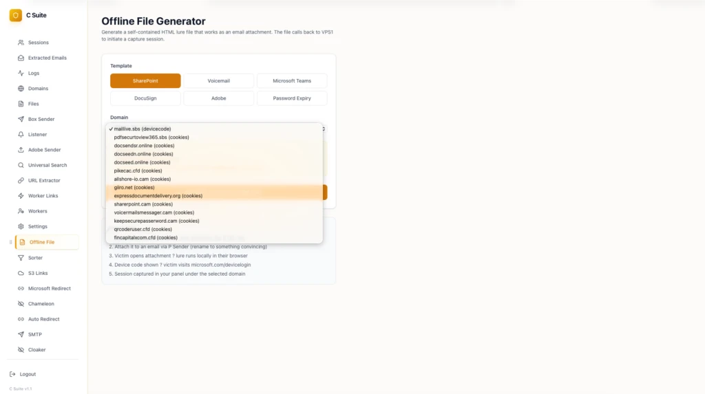 The Offline File Generator
