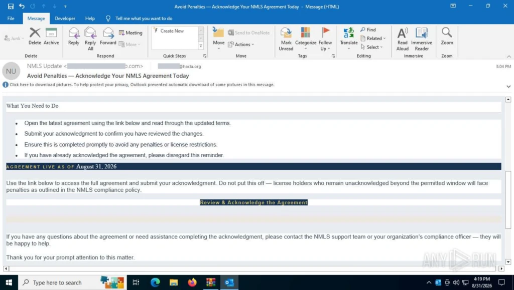 The lure mail CSuite