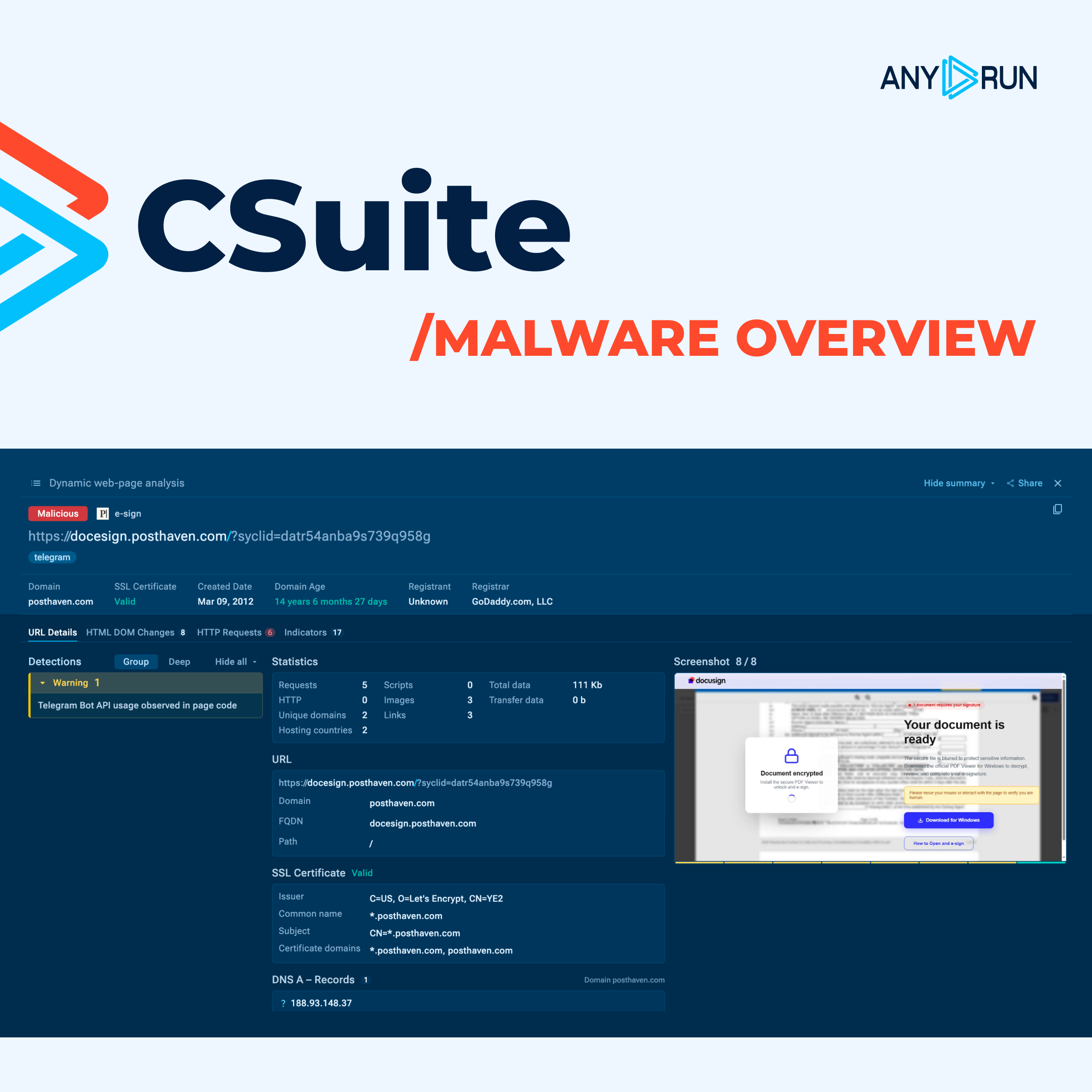 CSuite screenshot