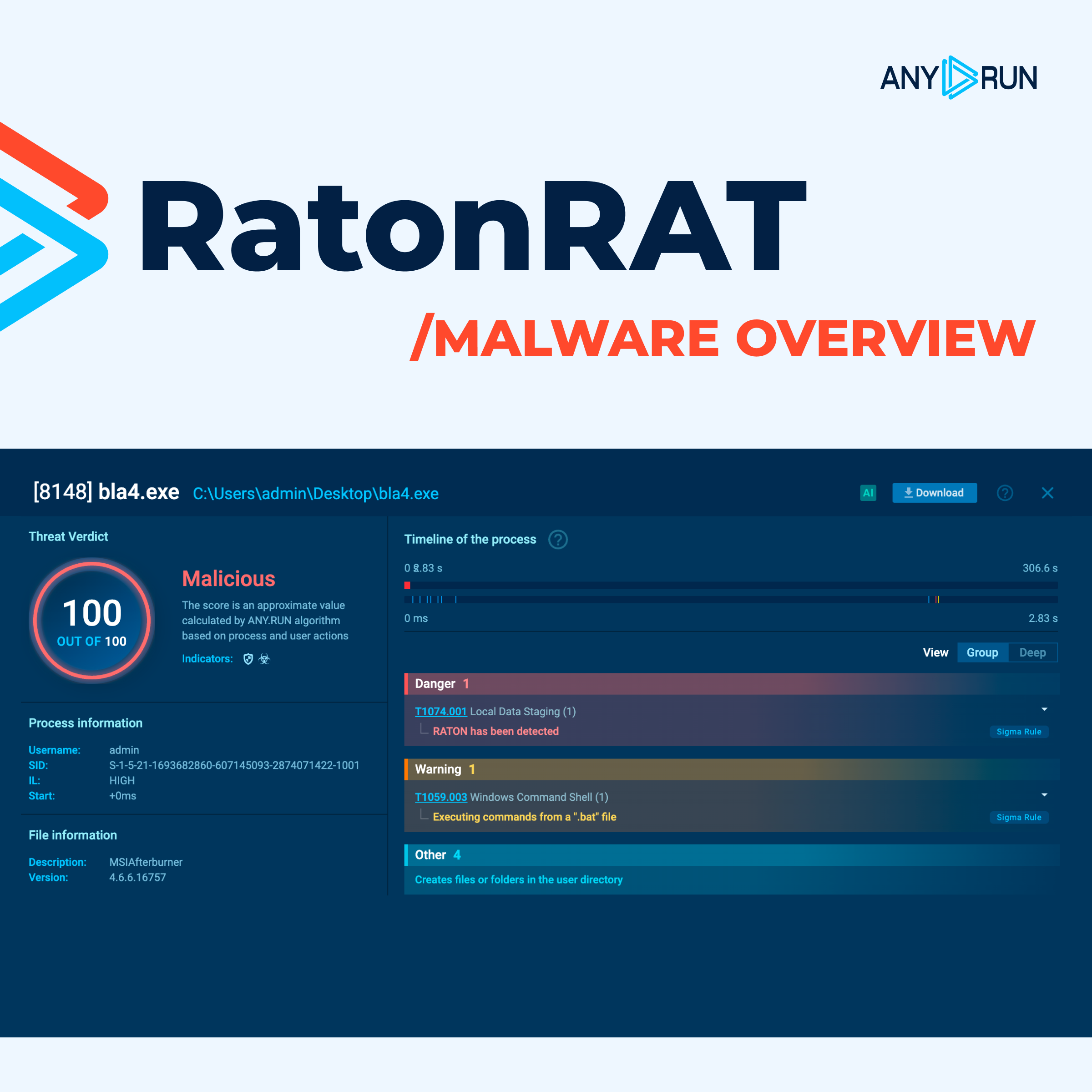RatonRAT screenshot
