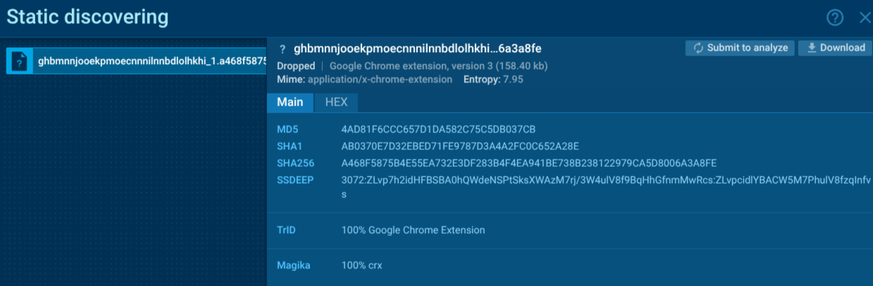 Analyze suspicious files and downloads in the sandbox