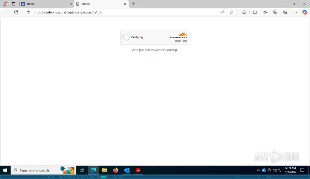 CAPTCHA bypassed by Sandbox