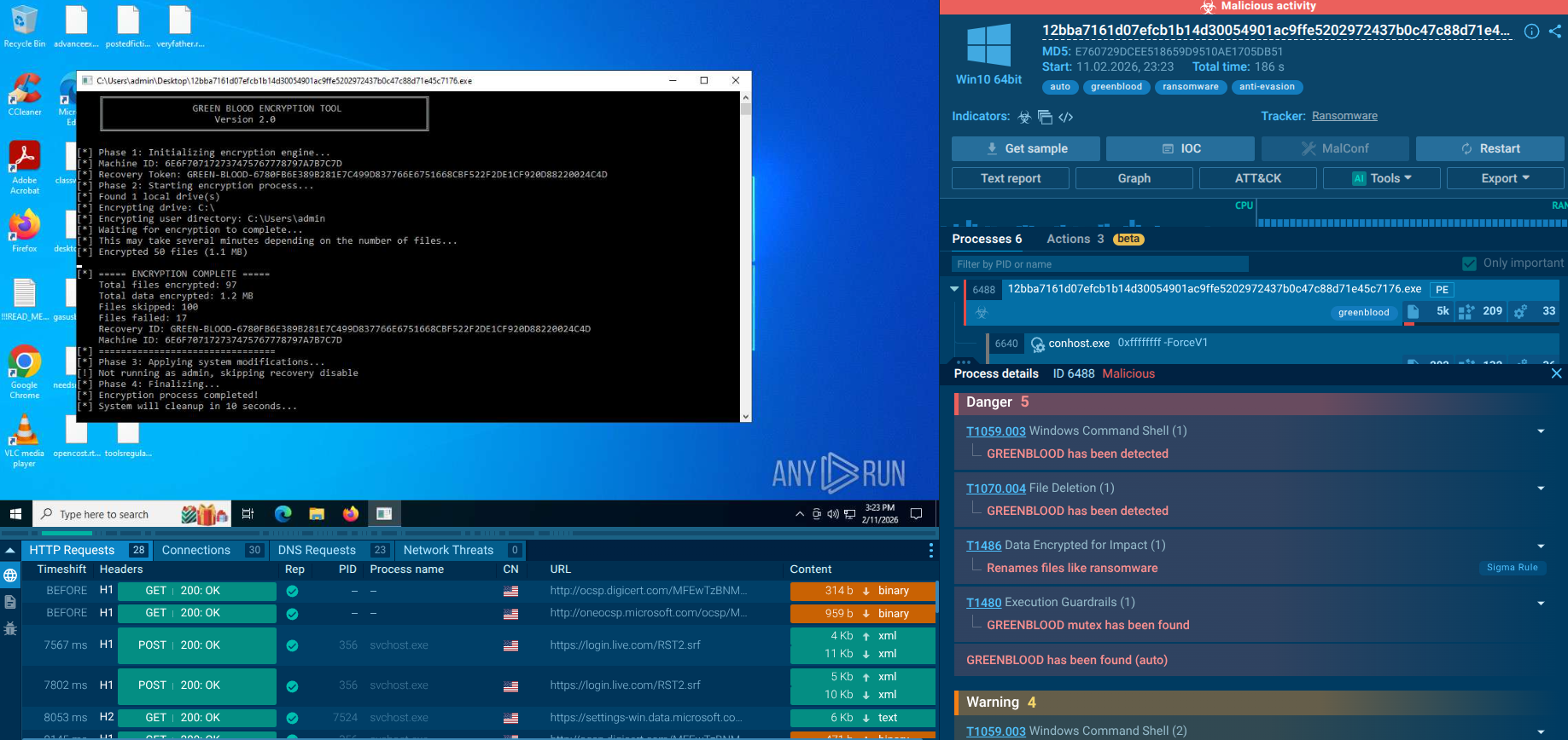 GREENBLOOD screenshot
