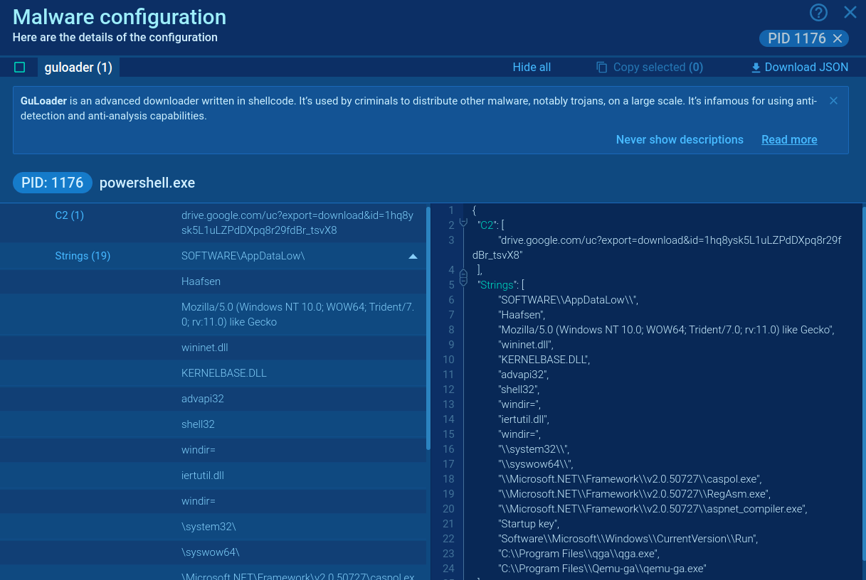 GuLoader – a highly effective and versatile malware that can evade detection