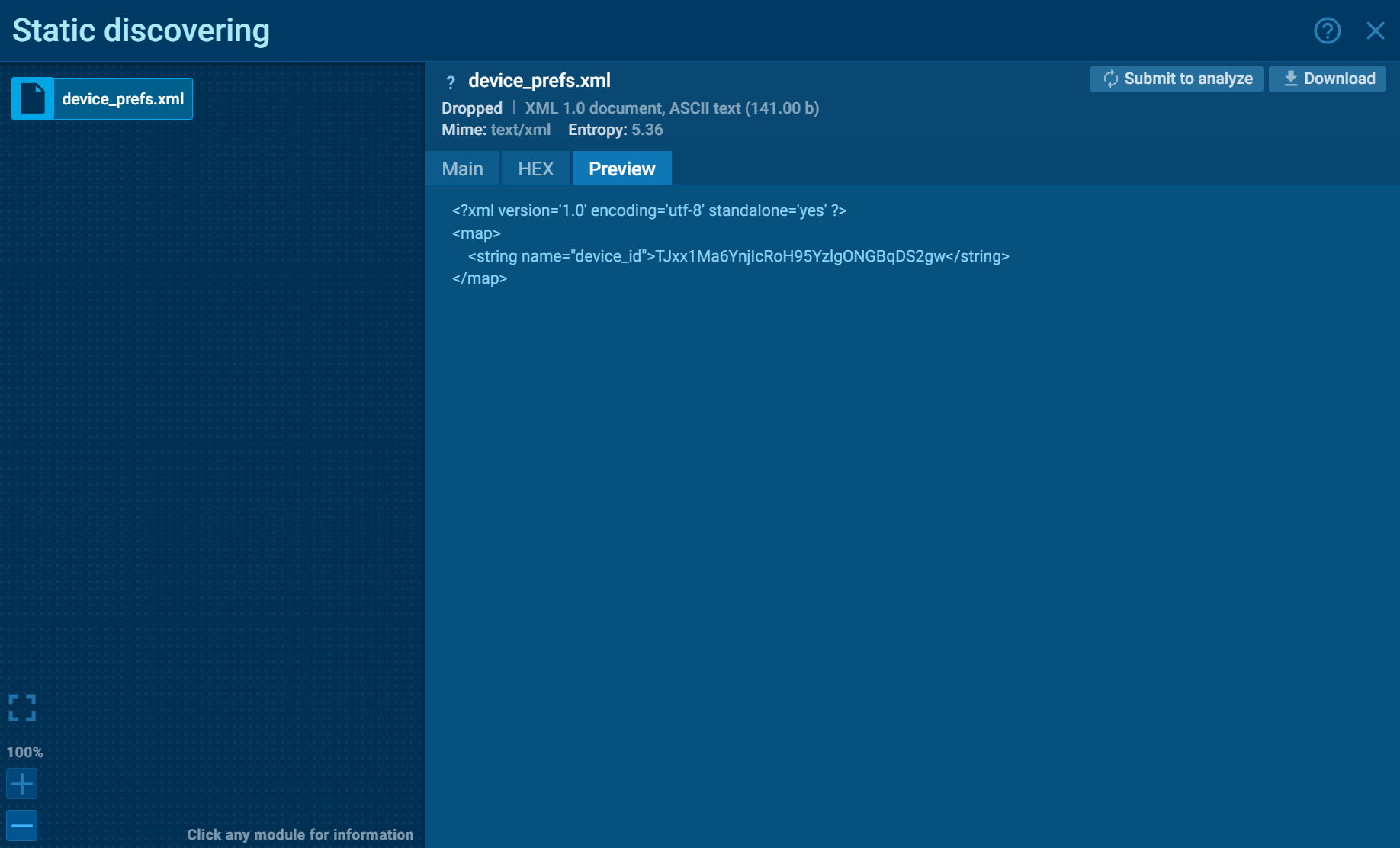Device ID created by Oblivion