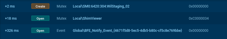 Overlord RAT masquerades as legitimate Windows BFE component mutex
