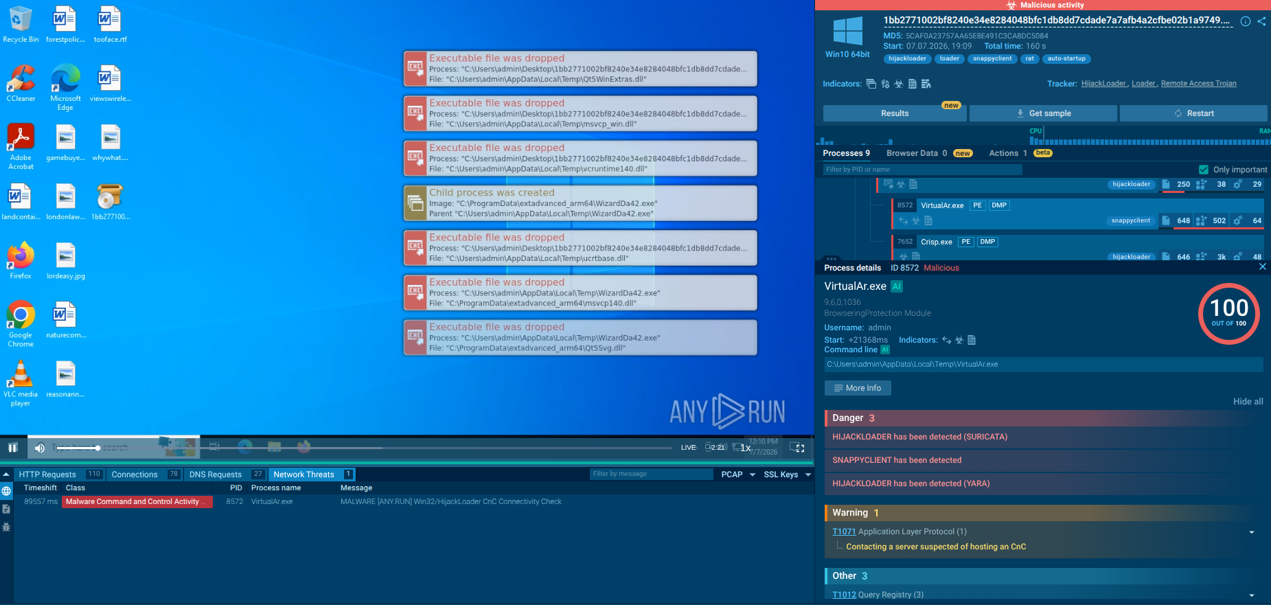 SnappyClient attack exposed in Interactive Sandbox