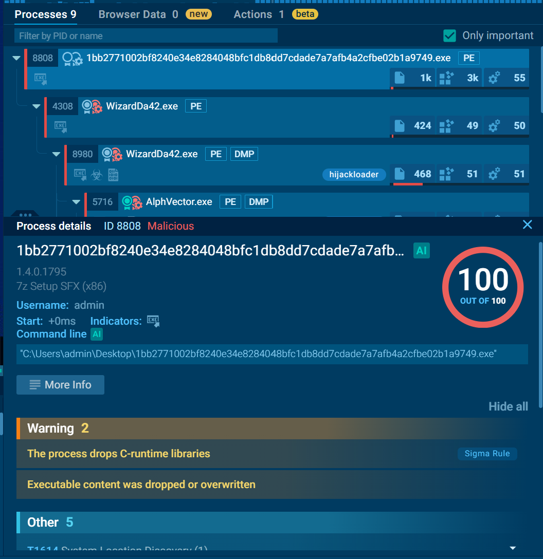 SnappyClient starts in the system